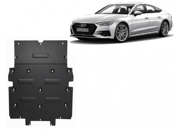 Motor en Radiator Beschermplaat voor Audi A7