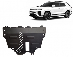 Motor en Radiator Beschermplaat voor KGM Actyon