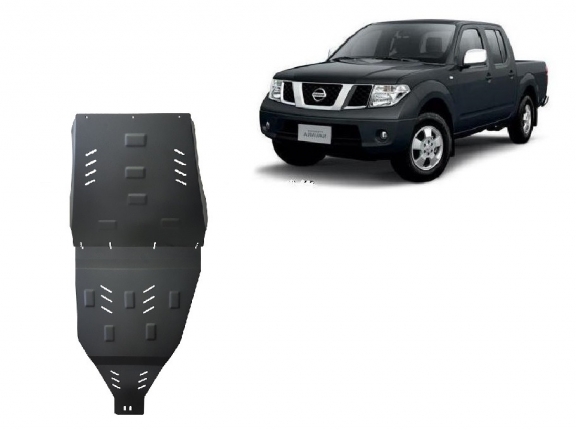 Versnellingsbak  Beschermplaat voor Nissan Navara D40