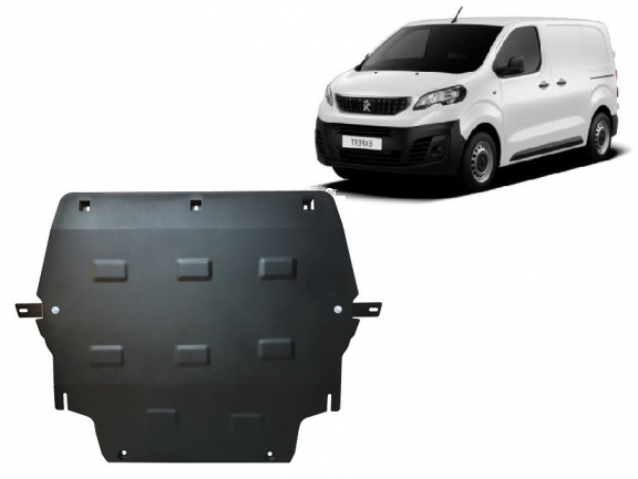 Motor Beschermplaat voor  Peugeot Expert