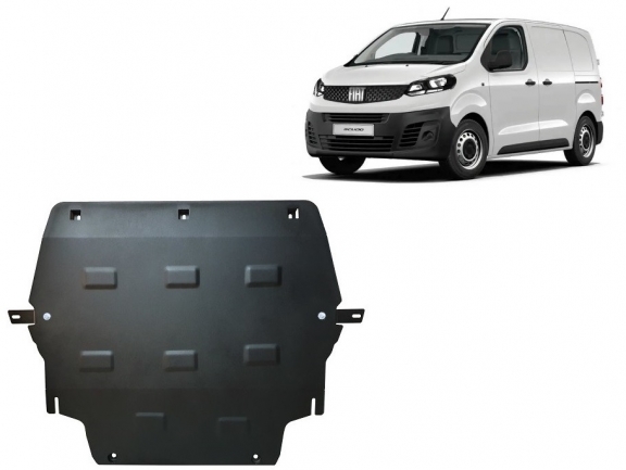 Motor en Versnellingsbak Beschermplaat voor Fiat Scudo