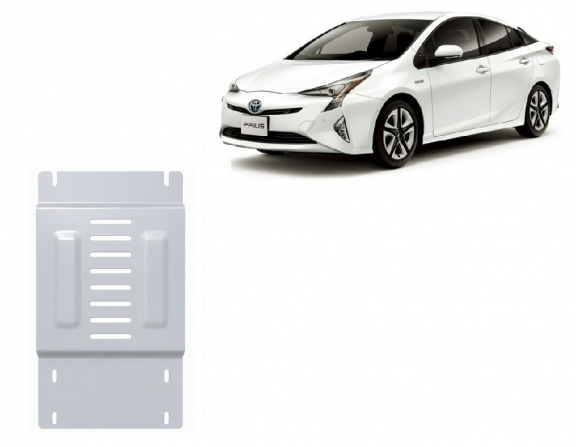 Aluminium katalysatorbeschermer / kat-slot voor Toyota Prius