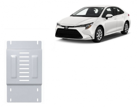 Aluminium katalysatorbeschermer / kat-slot voor Toyota Corolla