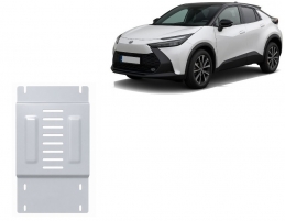 Aluminium katalysatorbeschermer / kat-slot voor Toyota C-HR