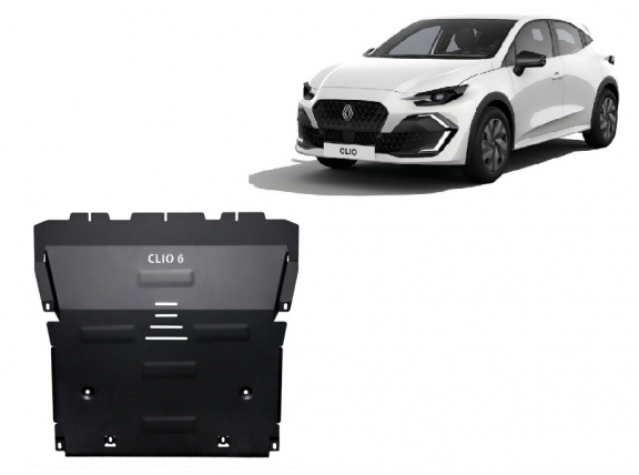 Motor en Versnellingsbak Beschermplaat voor Renault Clio 6