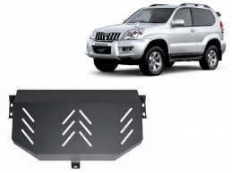 Brandstoftank Beschermplaat voor Toyota Land Cruiser J120 - alleen voor 3-deurs model 