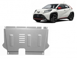 Motor en Versnellingsbak Beschermplaat voor Toyota Aygo X - Aluminium