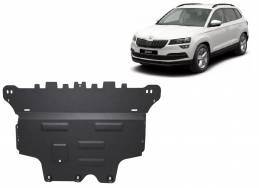 Motor, Versnellingsbak en Radiator Beschermplaat voor Skoda Karoq