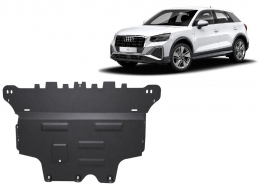 Motor, Versnellingsbak en Radiator Beschermplaat voor Audi Q2 