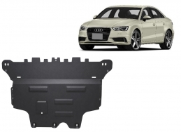 Motor, Versnellingsbak en Radiator Beschermplaat voor Audi A3 (8V) 