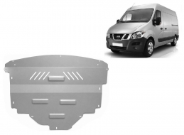 Motor en Versnellingsbak Beschermplaat voor Nissan Interstar - Aluminium
