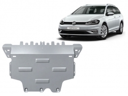 Aluminium Motor en Versnellingsbak Beschermplaat voor VW Golf 7