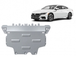 Aluminium Motor, Versnellingsbak en Radiator Beschermplaat voor VW Arteon