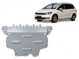 Aluminium Motor, Versnellingsbak en Radiator Beschermplaat voor VW Touran