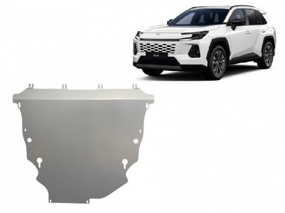 Motor, Versnellingsbak en Radiator  aluminium Beschermplaat voor Toyota RAV4
