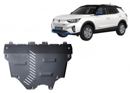 Motor en Radiator Beschermplaat voor KGM Korando EV 