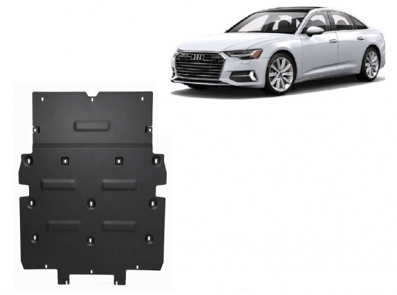 Motor en Radiator Beschermplaat voor Audi A6