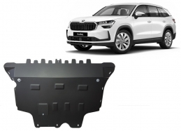 Motor, Versnellingsbak en Radiator Beschermplaat voor Skoda Kodiaq Hybrid