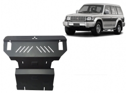 Motor en Radiator Beschermplaat voor Mitsubishi Pajero 2 