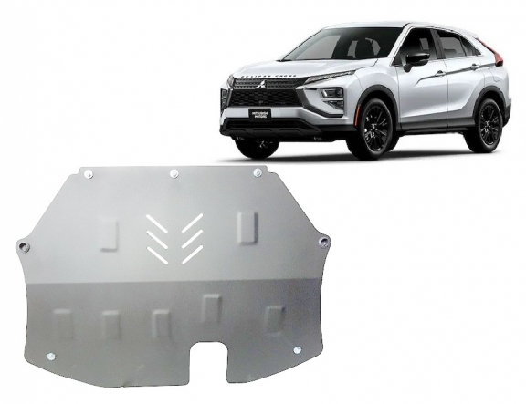 Motor  Beschermplaat voor Mitsubishi Eclipse Cross - Aluminium
