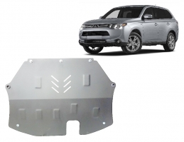 Motor  Beschermplaat voor Mitsubishi Outlander - Aluminium