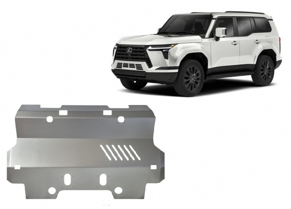 Radiator Beschermplaat voor Lexus GX - Aluminium 