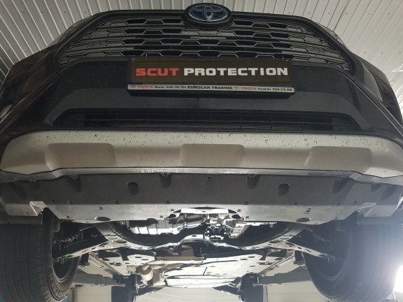 Motor, Versnellingsbak en Radiator  aluminium Beschermplaat voor Toyota RAV4