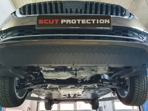 Motor, Versnellingsbak en Radiator Beschermplaat voor Skoda Superb 4