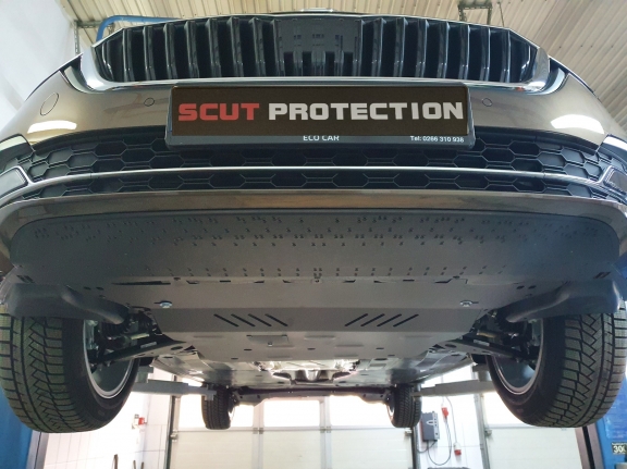 Motor, Versnellingsbak en Radiator Beschermplaat voor Skoda Octavia 4