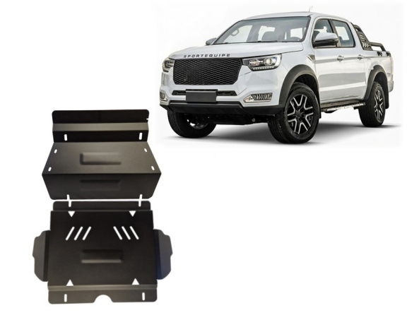 Motor en Radiator Beschermplaat voor Sportequipe SK