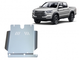 Versnellingsbak aluminium  Beschermplaat voor Jac T8