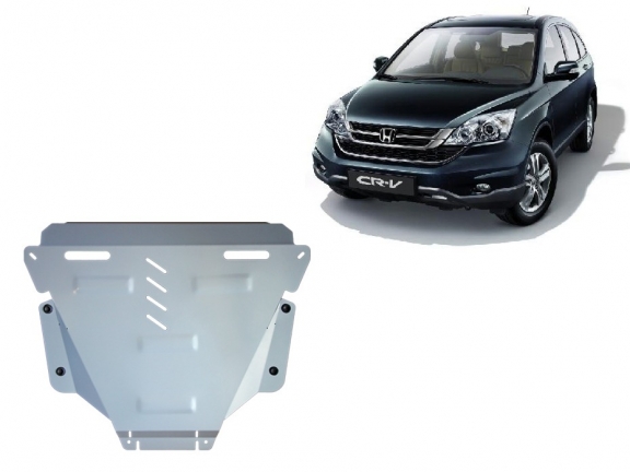 Aluminium Motor, Versnellingsbak en Radiator Beschermplaat voor Honda CR-V