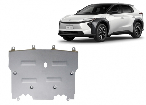 Aluminium Motor, Versnellingsbak en Radiator Beschermplaat voor Toyota BZ4X
