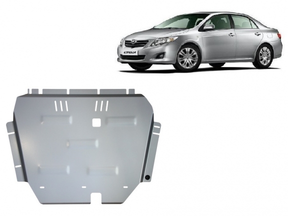 Motor, Versnellingsbak en Radiator aluminium Beschermplaat voor Toyota Corolla