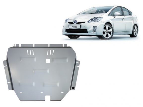 Motor, Versnellingsbak en Radiator aluminium Beschermplaat voor Toyota Prius