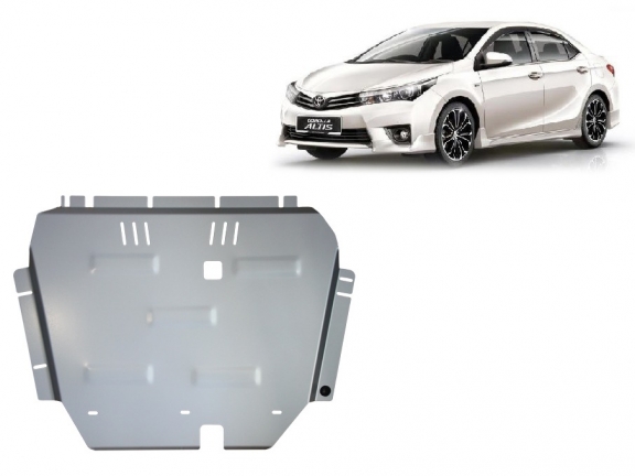 Motor, Versnellingsbak en Radiator aluminium Beschermplaat voor Toyota Corolla