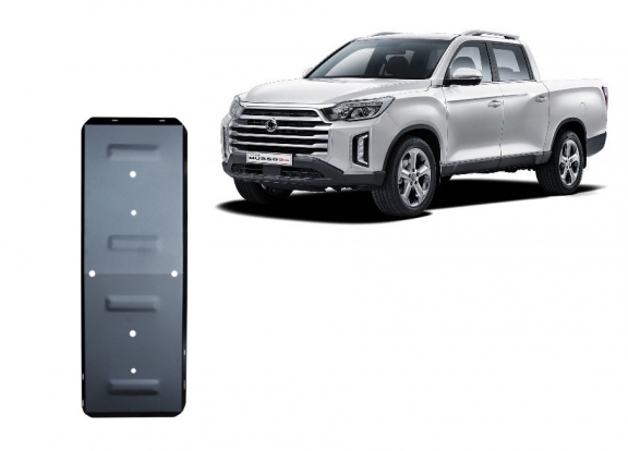 Brandstoftank Beschermplaat voor Ssangyong Musso Grand