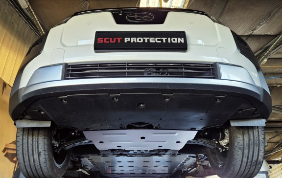 Aluminium Motor, Versnellingsbak en Radiator Beschermplaat voor Subaru Uncharted
