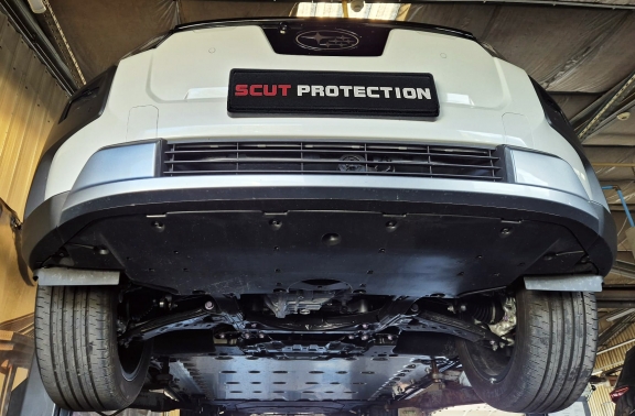 Aluminium Motor, Versnellingsbak en Radiator Beschermplaat voor Subaru Trailseeker