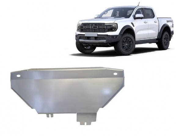 Aluminium Radiator Beschermplaat voor Ford Ranger Raptor