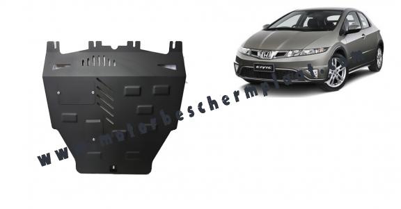Motor, Versnellingsbak en Radiator Beschermplaat voor Honda Civic (hayon)