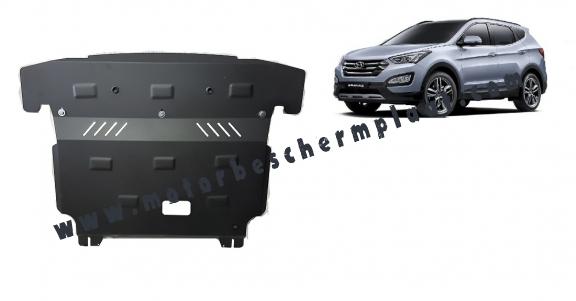 Motor, Versnellingsbak en Radiator Beschermplaat voor Hyundai Santa Fe