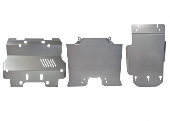 Motor Beschermplaat voor Toyota Land Cruiser - promotie pakket aluminium