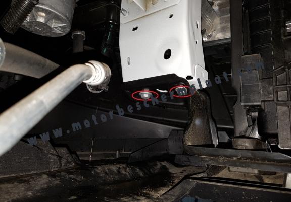 Motor Beschermplaat voor Citroen Jumpy  Paneel Bestelwagen 