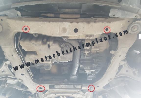 Motor, Versnellingsbak en Radiator Beschermplaat voor Volvo V70