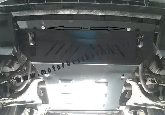 Motor en Radiator Beschermplaat voor Mitsubishi Pajero 4 (V80, V90)