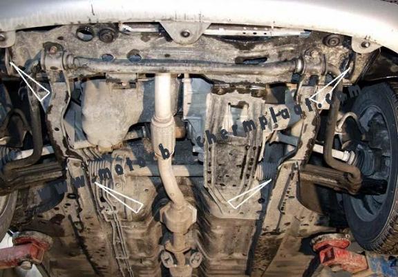 Motor en Versnellingsbak Beschermplaat voor Daewoo Matiz