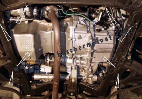 Motor en Versnellingsbak Beschermplaat voor Dacia Logan 1