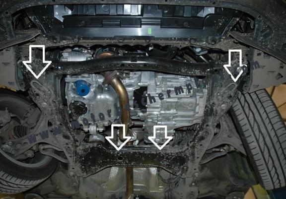 Motor en Versnellingsbak Beschermplaat voor Honda Civic (berlin)