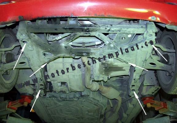 Motor, Versnellingsbak en Radiator Beschermplaat voor Mercedes Vaneo W414